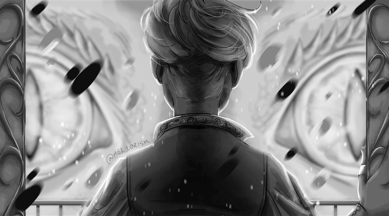 Full illustration | greyscale